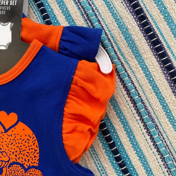 NWT Florida gators 2 piece creeper set (girls) 18 months - Picture 5 of 7